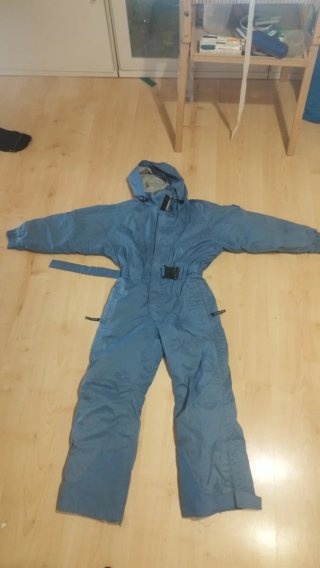 Mono de esquí infantil azul