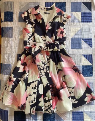 Vestido estilo lady floral