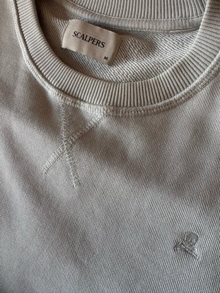 Sudadera Scalpers beige talla M
