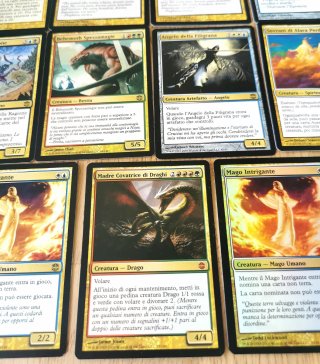 LOTTO 10 CARTE RARE, 1 MITICA Magic MTG -Rinascita