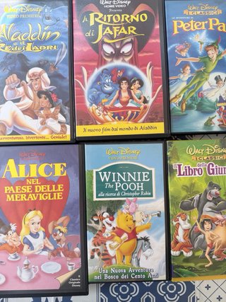 Lotto 21 VHS DVD Disney & WB Film