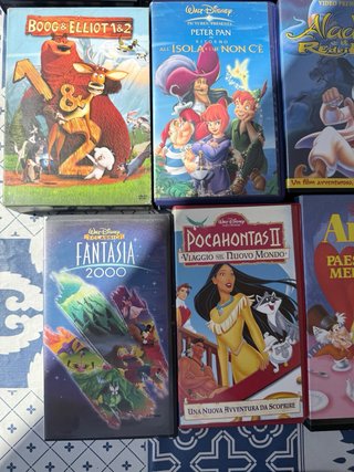 Lotto 21 VHS DVD Disney & WB Film