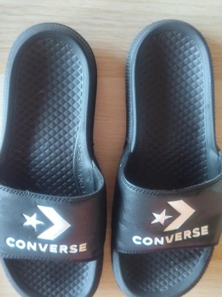 Ciabatte Converse Nere