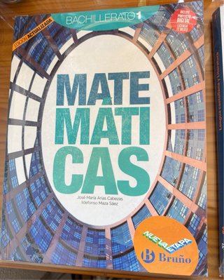 Lote libros 1º Bachillerato Ciencias