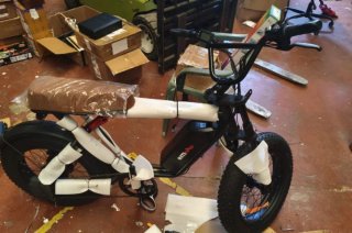 Bici Eléctrica Fat Bike Negra