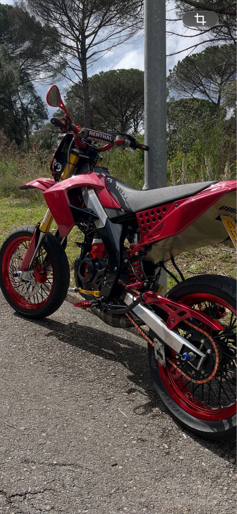 Derbi DRD Pro Supermotard Roja