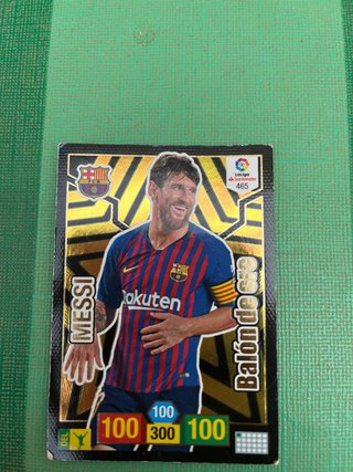 Carta Fútbol Messi LaLiga Santander 465