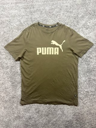 Camiseta Puma logo khaki verde M
