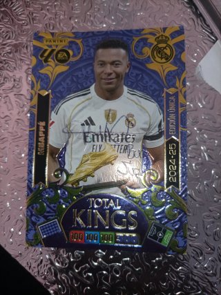 Tarjeta Mbappe Total Kings Edición Única