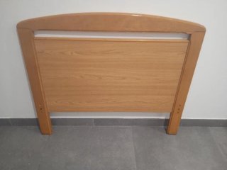 Cabecero de madera para cama 100x80