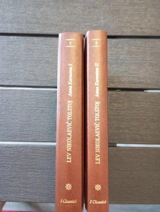 Anna Karenina,due volumi,Lev Tolstoj.