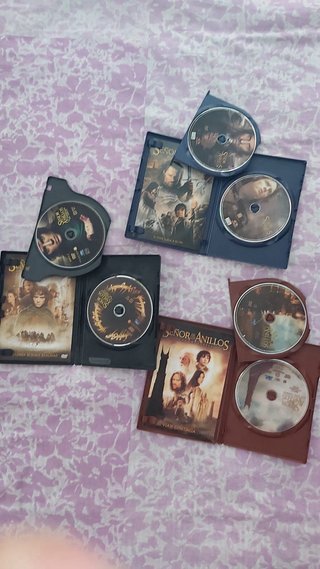 Trilogía El Señor de los Anillos DVD