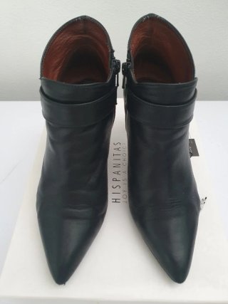 Botins Pele Hispanitas Pretas 37