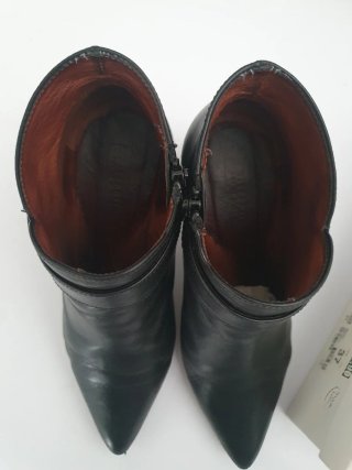 Botins Pele Hispanitas Pretas 37