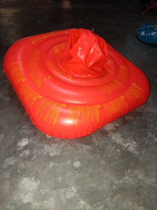 Flotador bebé Nabaiji naranja