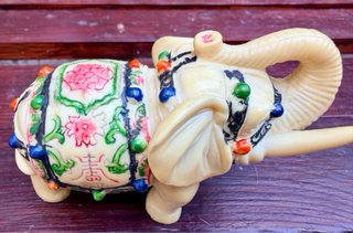 Elefante vintage decorato stile orientale