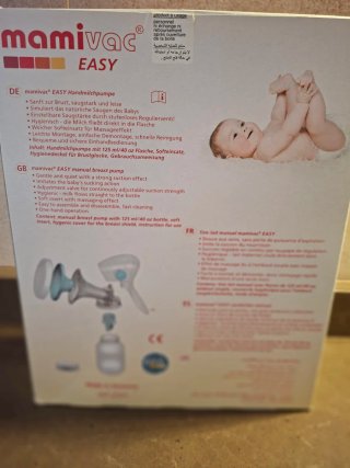 Sacaleches manual MamiVac Easy