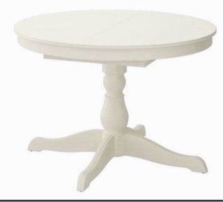 Mesa redonda extensible Ikea ROSENTORP