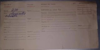 2 Formatos Antiguos Giro Postal