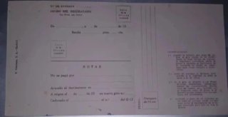2 Formatos Antiguos Giro Postal