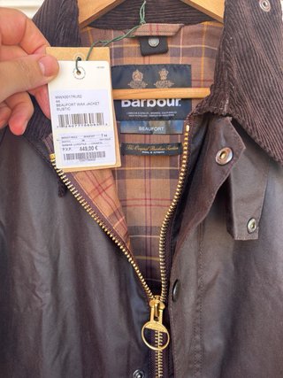 BARBOUR BEAUFORT • MARRON - TALLA 44 o L