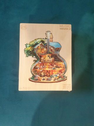 Puzzle Madera Music House-2