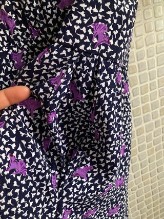 Mono Maje estampado floral morado