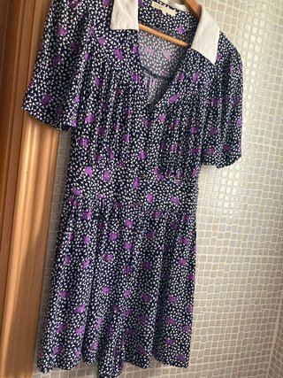 Mono Maje estampado floral morado