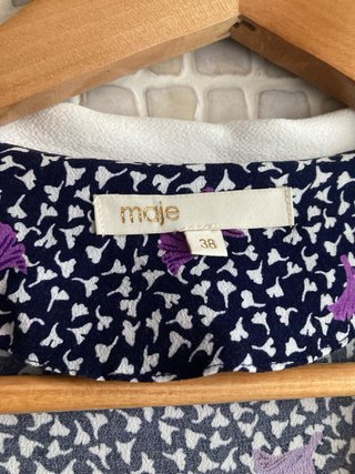Mono Maje estampado floral morado