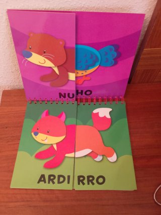 Colección libros infantiles Inventa animales