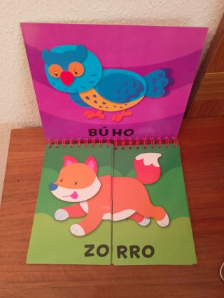 Colección libros infantiles Inventa animales