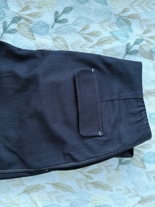 Pantalón Zara Negro azul