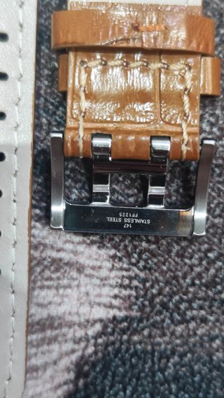 Correa Hamilton Marrón Cocodrilo
