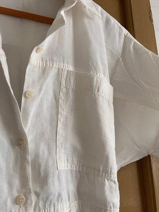 Vestido Zara Blanco