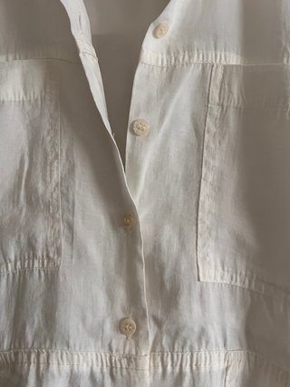 Vestido Zara Blanco