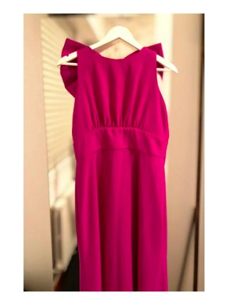 Vestido largo Coosy con lazo en la espalda