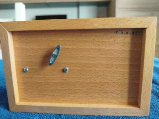 Caja madera musical leyenda fröhliche weihnachten