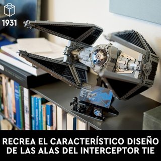LEGO 75382 Interceptor TIE Star Wars Caza Estelar