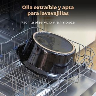 Olla eléctrica Tower T16043GRY 6L | A1107