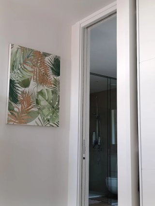Cuadro Jungla 80x60cm y espejo jungla 65 cm