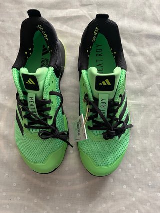 Zapatillas Adidas Hombre Negras y Verdes