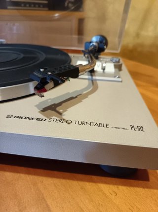 Giradiscos Pioneer PL 512 Plata