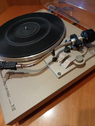 Giradiscos Pioneer PL 512 Plata