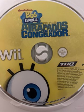 Wii Bob Esponja: Atrapados en el Congelador