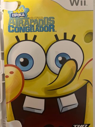 Wii Bob Esponja: Atrapados en el Congelador