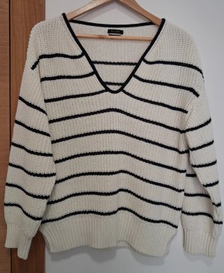 Jersey Massimo Dutti de rayas. Talla M