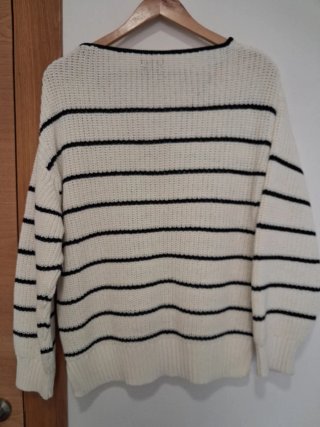 Jersey Massimo Dutti de rayas. Talla M