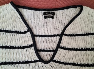 Jersey Massimo Dutti de rayas. Talla M