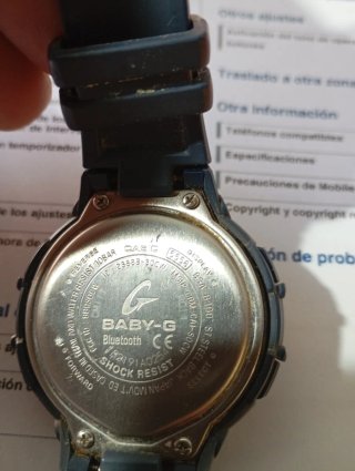 Reloj Casio Baby-G BSA-B100 Bluetooth y Podómetro