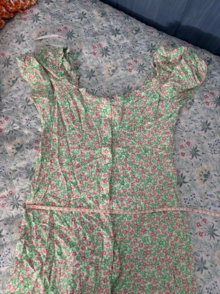 Lote Vestido Vaquero y 2 Vestidos Estampados